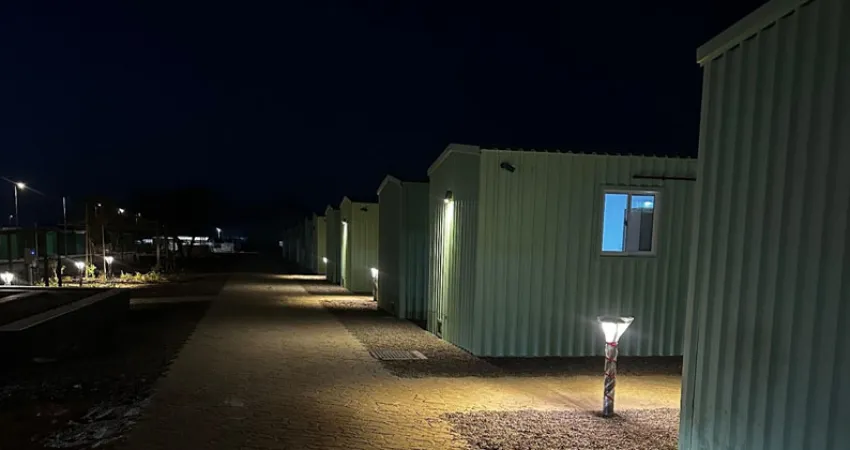Camp Re-allocation, Refurbishment, and Associated Works for a Desert Rock Hotel